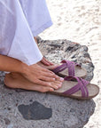 Naisten sandaalit Dusty Purple Sandaalit Shangies