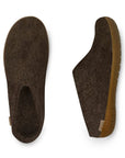 Open Heel - Ruskea - Kumipohja Kengät Glerups