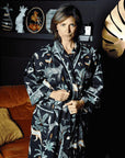 Safari at night naisten kimono aamutakki Puuvillavaatteet Powell Craft