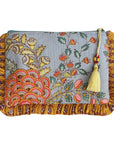 Toilettilaukku - Grey & Coral Quilted Laukut Powell Craft