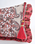 Toilettilaukku - Red & Pink Quilted Laukut Powell Craft
