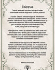 Tuotekortti - Saippua - 6 kpl Mainosmateriaalit Kaurilan Sauna