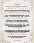 Tuotekortti - Turve - 6 kpl Mainosmateriaalit Kaurilan Sauna