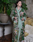Grey Stargazer Lily aamutakki Puuvillavaatteet Powell Craft