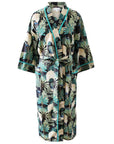 Pagoda naisten kimono aamutakki Puuvillavaatteet Powell Craft