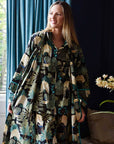 Pagoda naisten kimono aamutakki Puuvillavaatteet Powell Craft