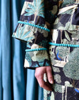 Pagoda naisten kimono aamutakki Puuvillavaatteet Powell Craft