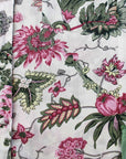 Pink Chintz naisten kimono aamutakki Puuvillavaatteet Powell Craft
