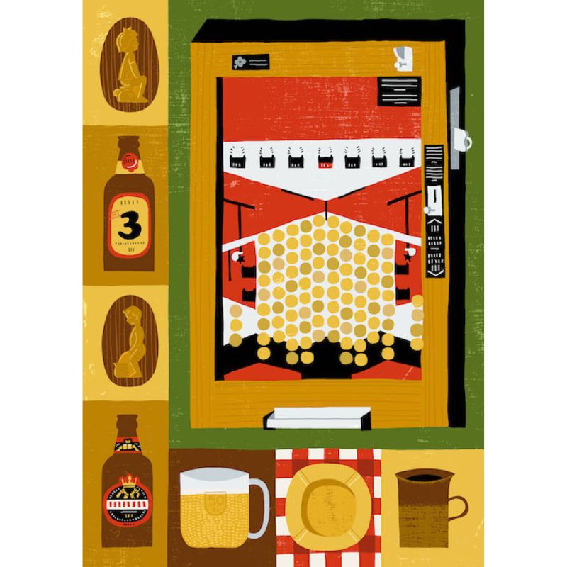 Baari postikortti Postikortit Kehvola Design 