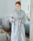Corn Flower naisten kimono aamutakki Puuvillavaatteet Powell Craft 