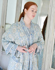 Corn Flower naisten kimono aamutakki Puuvillavaatteet Powell Craft 