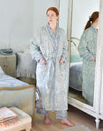 Corn Flower naisten kimono aamutakki Puuvillavaatteet Powell Craft 