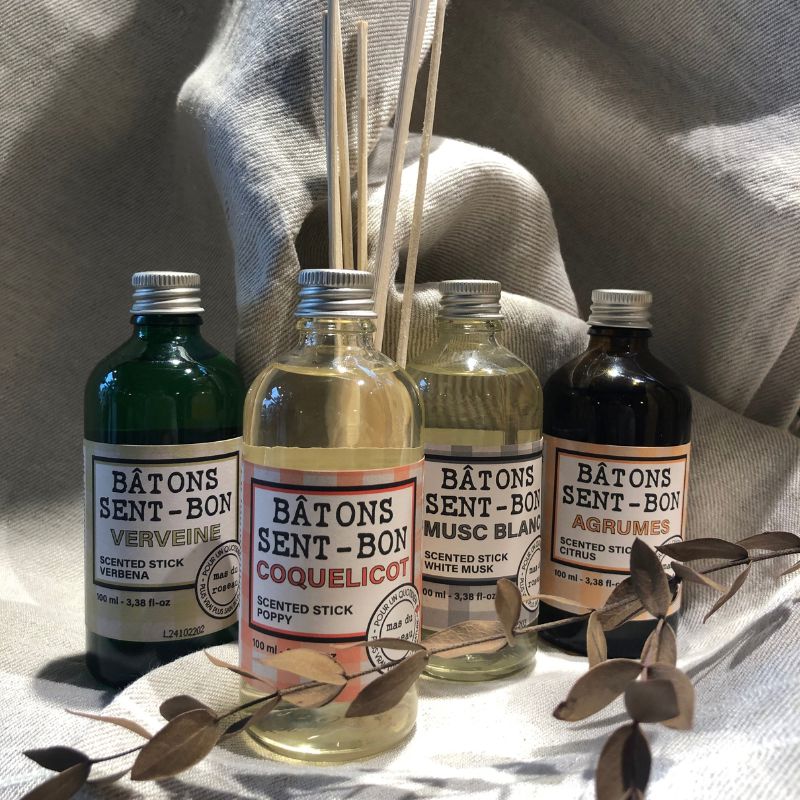 Elegantit Mas Du Roseau -huonetuoksut, 4 eri tuoksua! 100ml Huonetuoksut Mas Du Roseau 