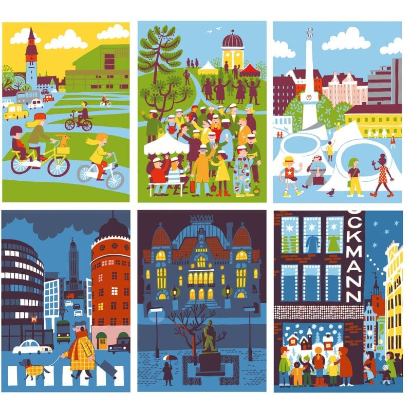 Helsinki 2027 vuosikalenteri Kalenterit Kehvola Design 