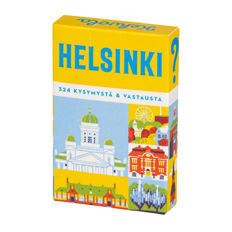 Helsinki-kysymyskortit Pelit Kehvola Design 