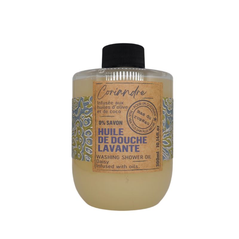 Hoitava Korianteri Suihkuöljy 300ml Mas Du Roseau 