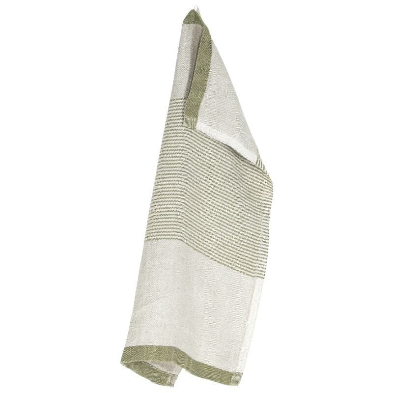 Kaisla pellavapyyhe / laudeliina - Pellava-oliivi Pyyhkeet Lapuan Kankurit 50x60cm 