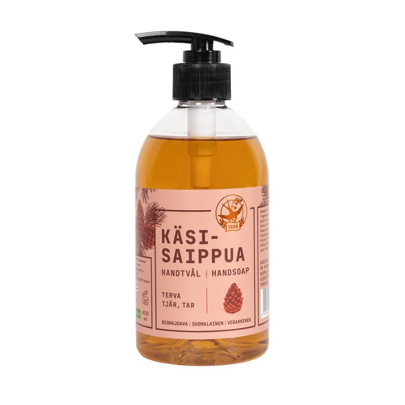 Käsisaippua Terva Saippuat Vaasan Aito Saippua 400 ml 