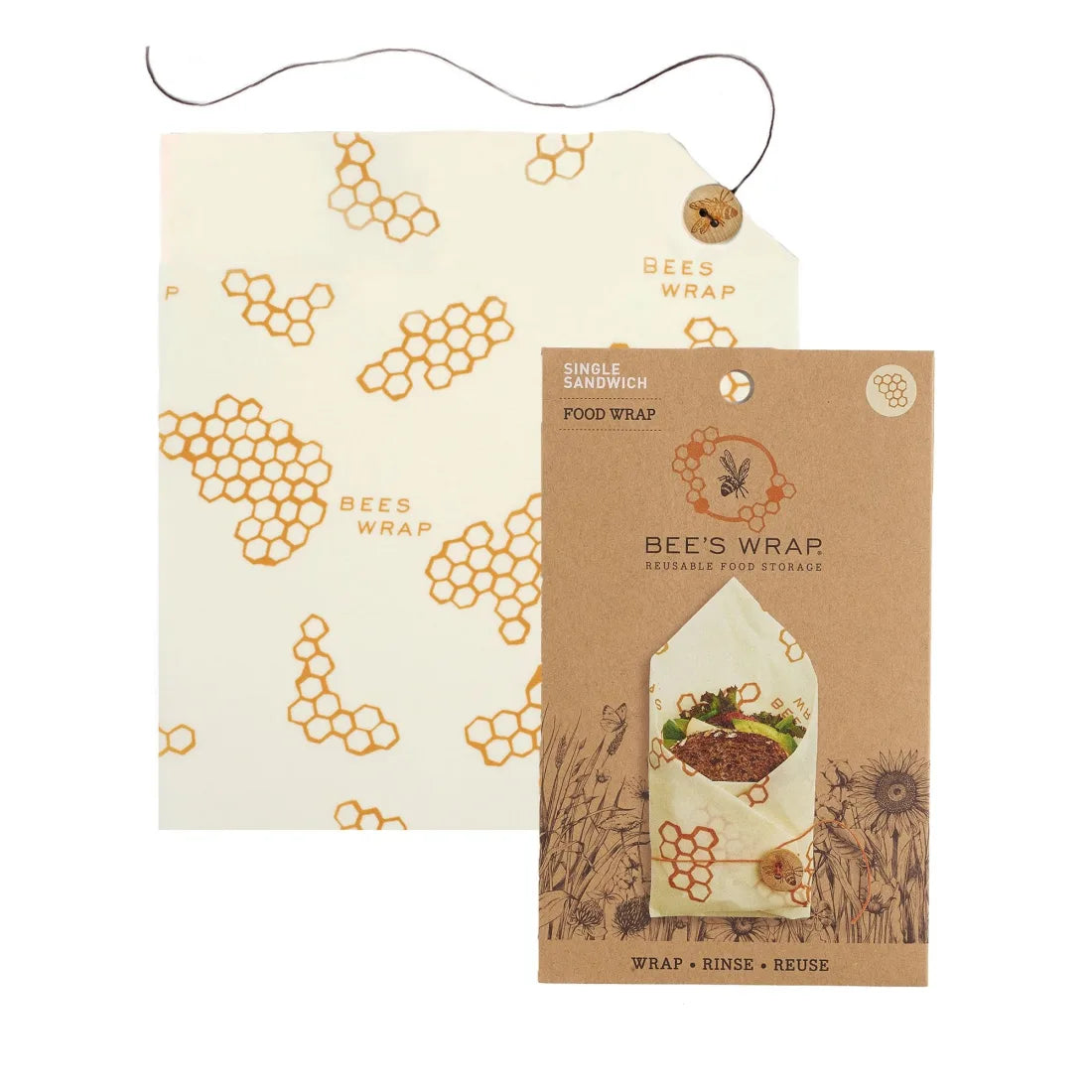 Kestokääre, voileipäkääre Keittiötarvikkeet Bee&#39;s Wrap 