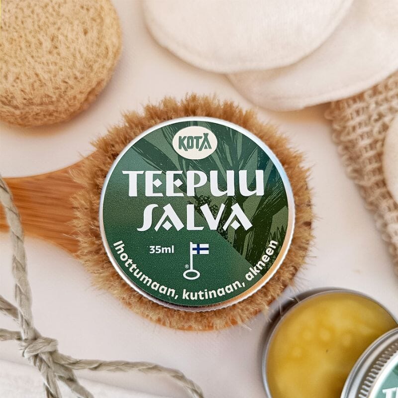 Sola KOTA Teepuusalva 35ml metallisessa purkissa.