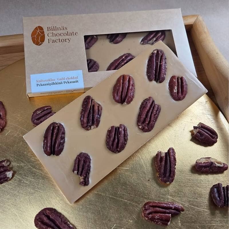 Kultasuklaa Pekaanipähkinä Makeiset Billnäs 