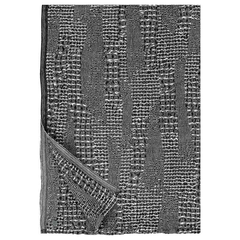 KUOHU-jättipyyhe, 85 x 180 cm Lapuan Kankurit Musta-pellava 