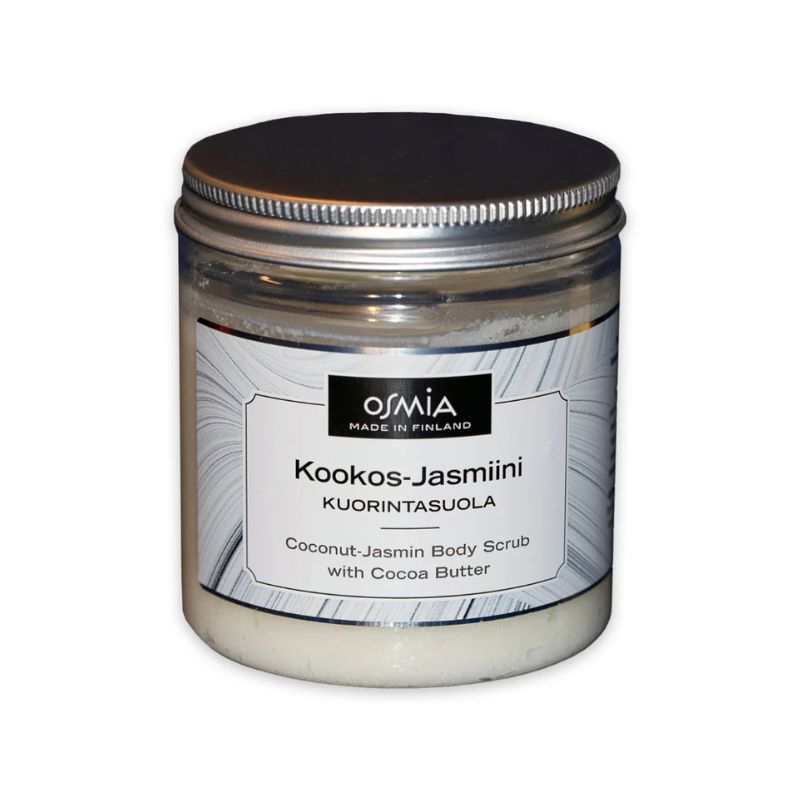Kuorintasuola Kookos-Jasmiini 300g Kuorinnat Osmia 