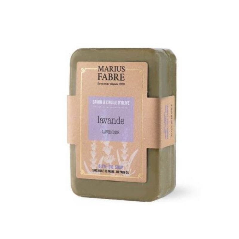 Marius Fabren vihreä Laventeli-oliiviöljysaippuapala 100 g.
