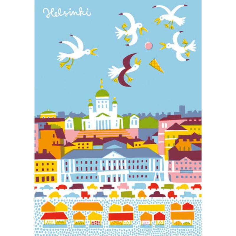 Lokit postikortti Postikortit Kehvola Design 
