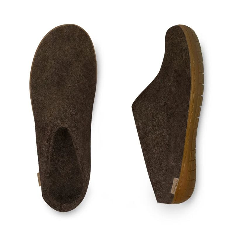 Open Heel - Ruskea - Kumipohja Kengät Glerups 