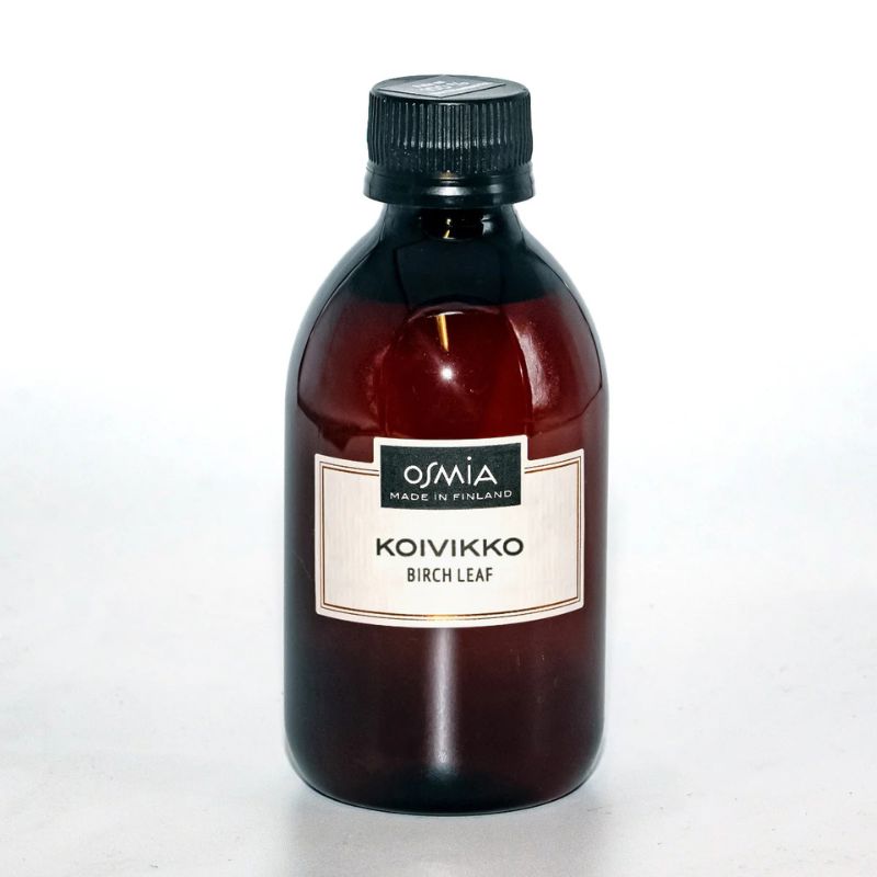 Osmian Koivikko-huonetuoksun 250ml kierrekorkillinen täyttöpullo.