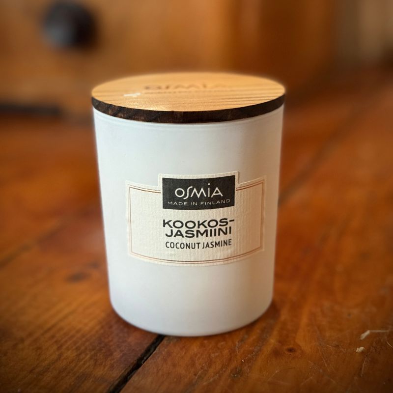 Osmia Tuoksukynttilä - Kookos-Jasmiini - 150g Kynttilät Osmia 
