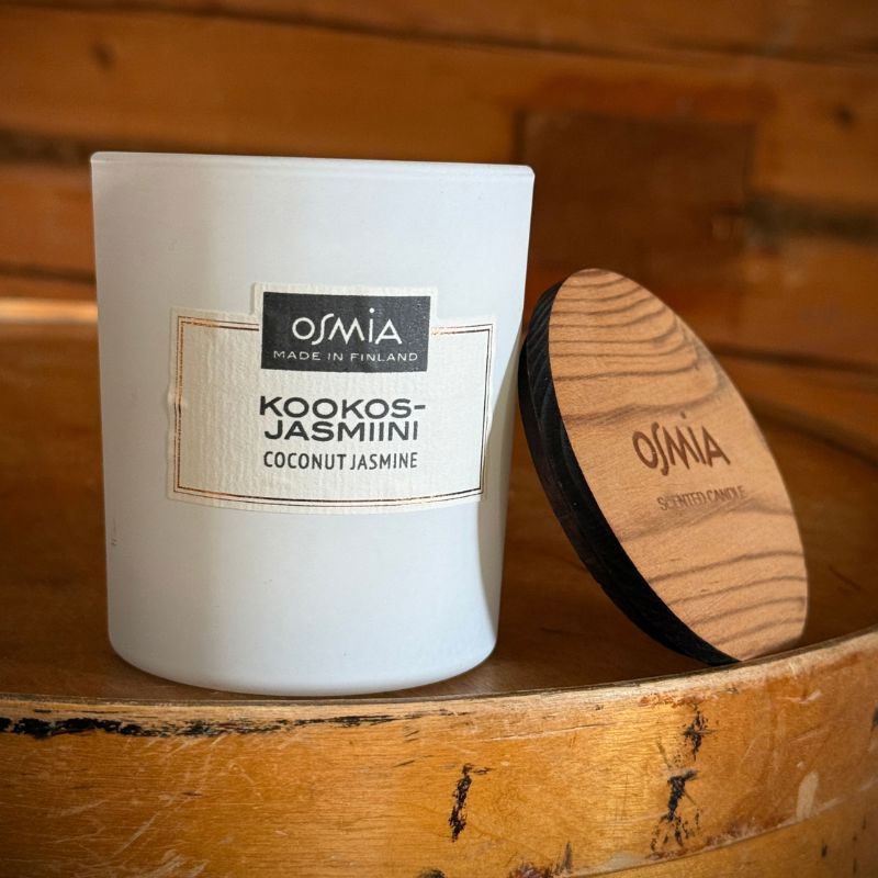 Osmia Tuoksukynttilä - Kookos-Jasmiini - 150g Kynttilät Osmia 