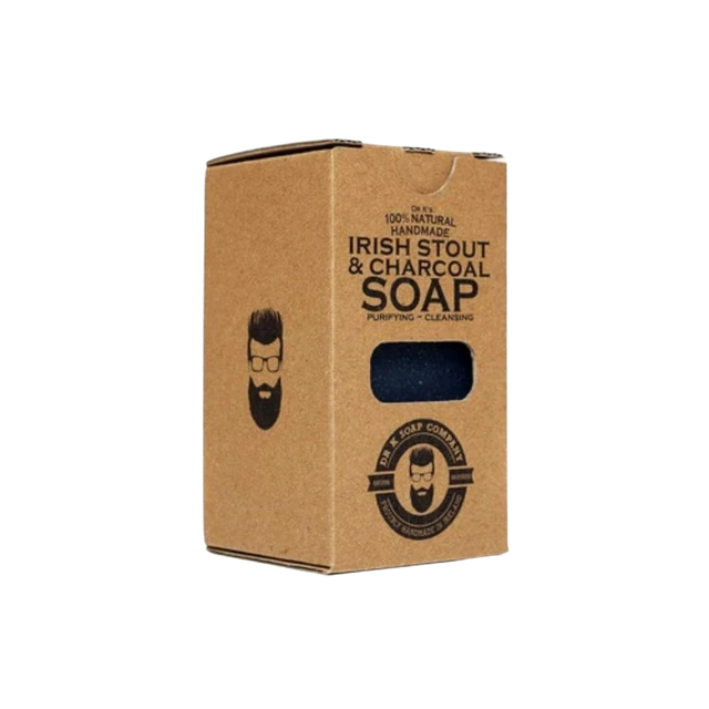 Palasaippua Irish Stout &amp; Charcoal XL Saippuat DR K Soap Company 