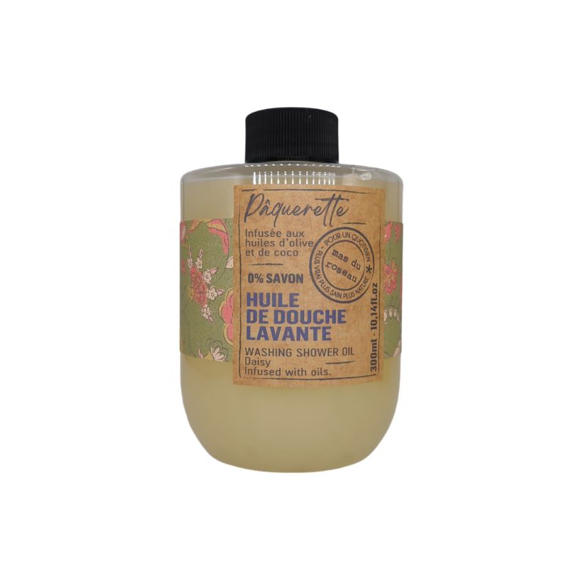 Pehmentävä Päivänkakkara Suihkuöljy 300ml Mas Du Roseau 