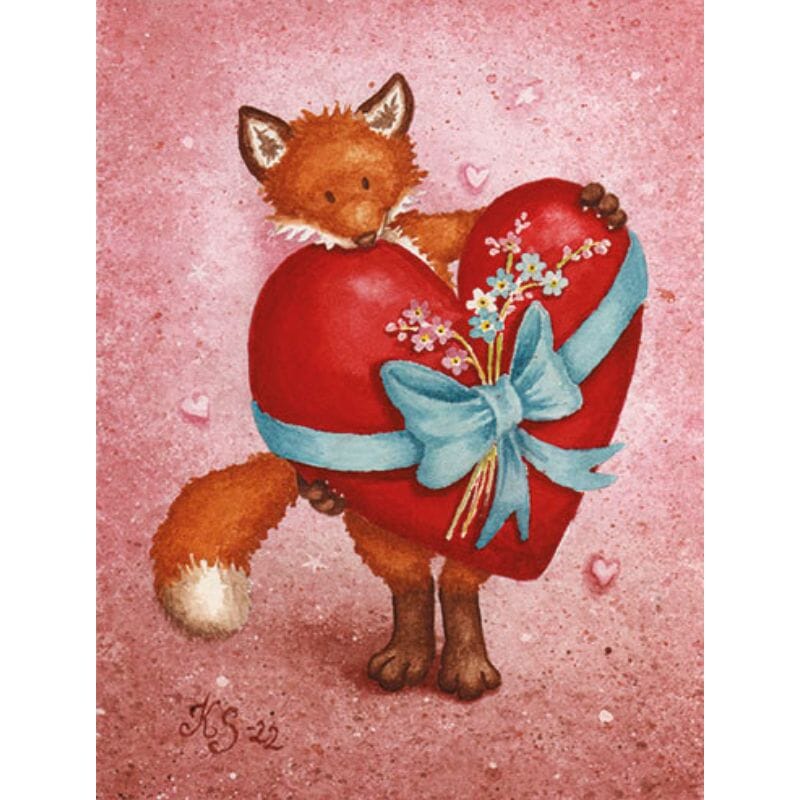 Postikortti - Sydänlahja Postikortit Katja Saario 