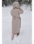 Ramie kylpytakki - Hiekka Kylpytakit Keltainen design 