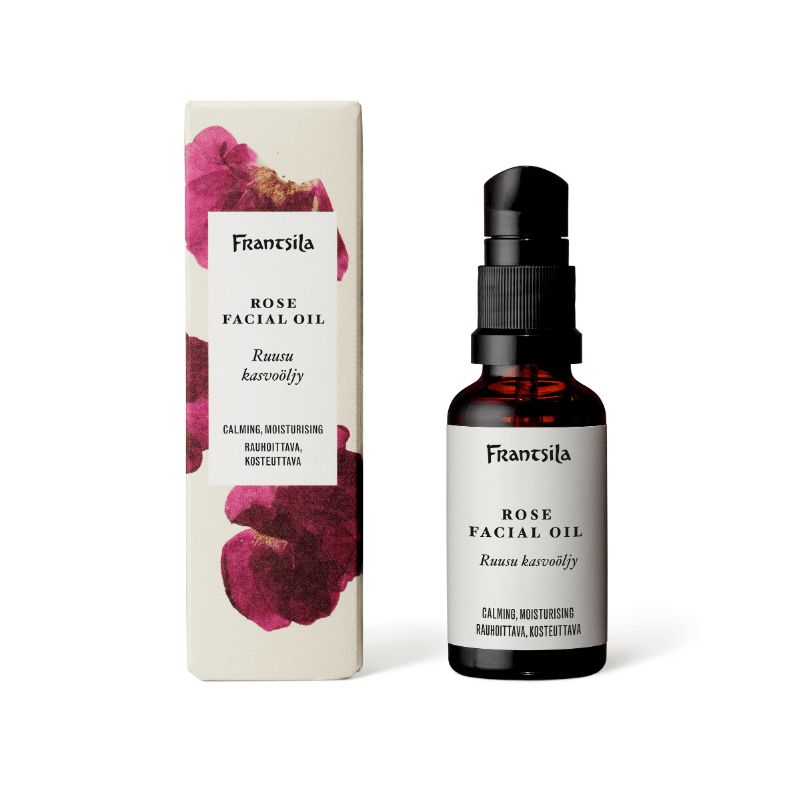 Ruusu kasvoöljy 30ml Ihonhoitotuotteet Frantsila 