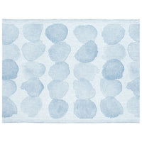 Sade laudeliina 46x60cm Laudeliinat Lapuan Kankurit valko-sateen sininen 