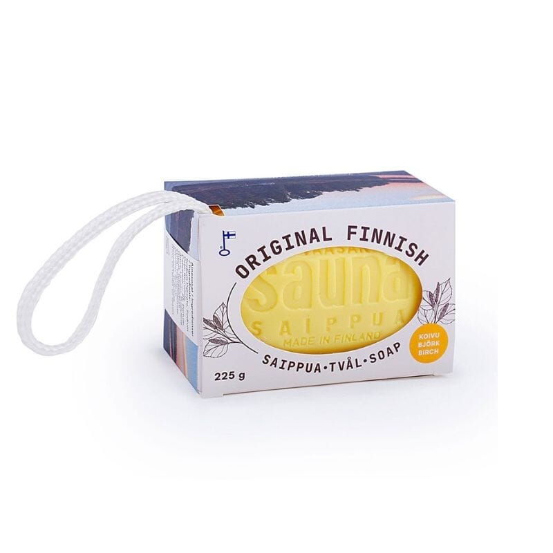Saunasaippua - Koivu 225g Saippuat Vaasan Aito Saippua 