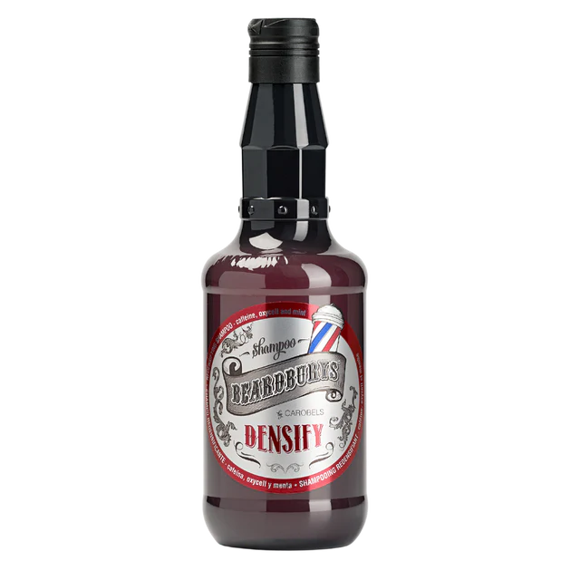 Beardburys tuuheuttava shampoo 330ml pullossa.