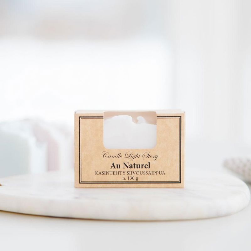 Siivoussaippua Au naturel 130 g Pesuaineet Candle Light Story 
