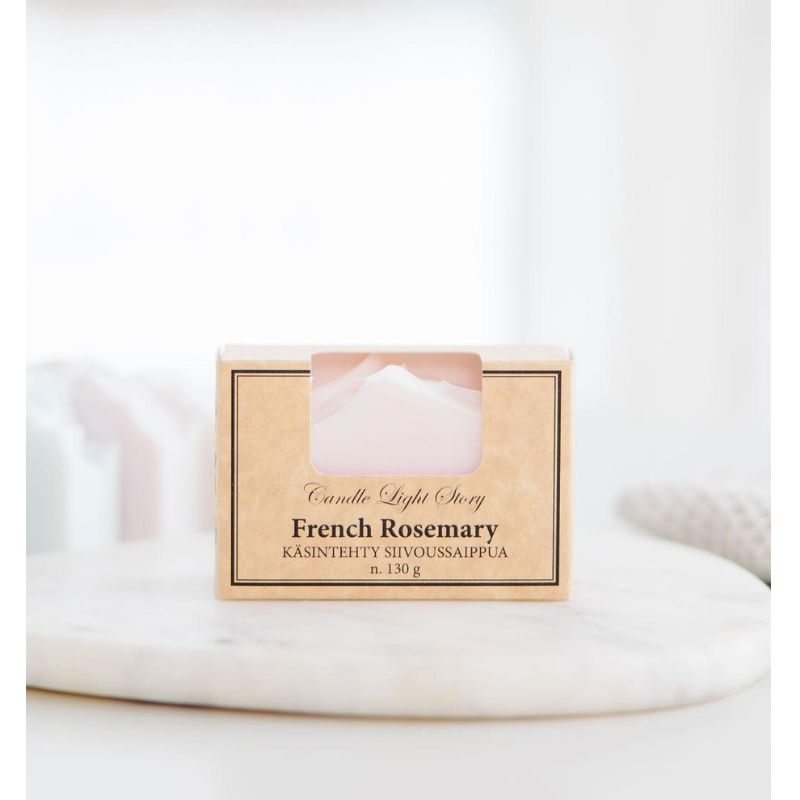 Siivoussaippua French Rosemary 130 g Pesuaineet Candle Light Story 