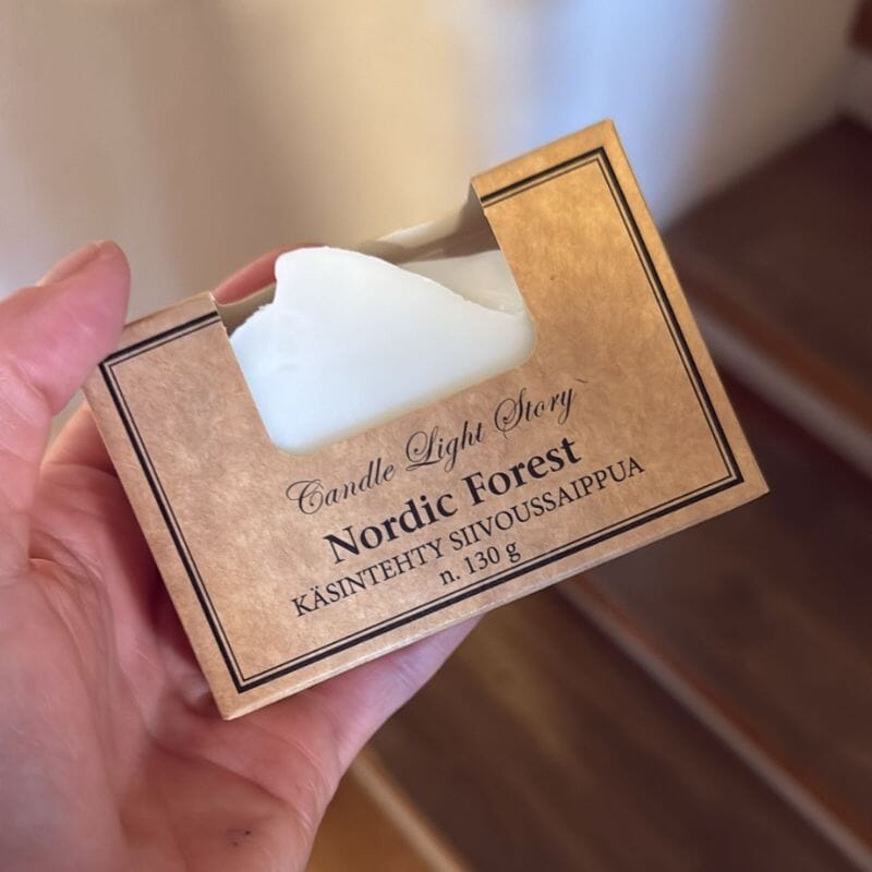 Siivoussaippua Nordic Forest 130 g Pesuaineet Candle Light Story 