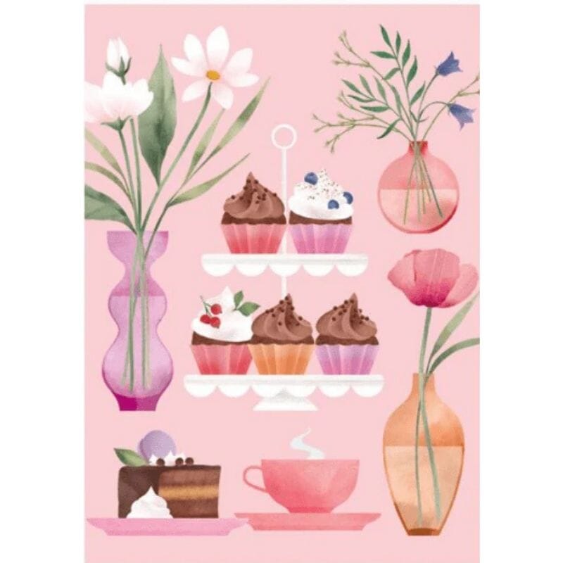 Suklaakattaus postikortti Postikortit Annariikka Qvist 