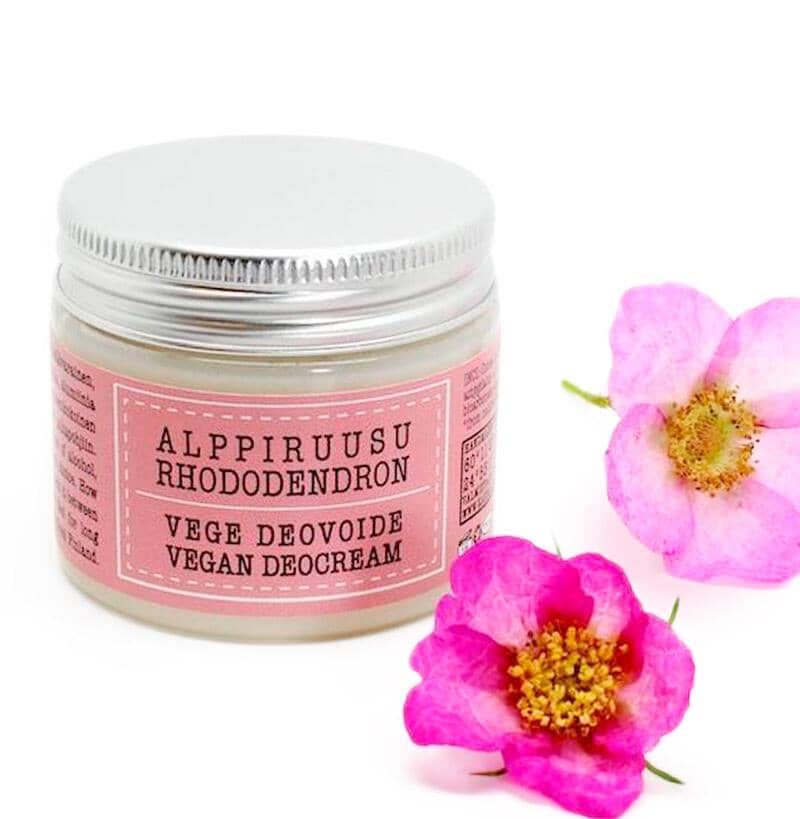 TESTERI - Vegaaninen Deovoide 50ml Deovoiteet Kaurilan Sauna Alppiruusu 