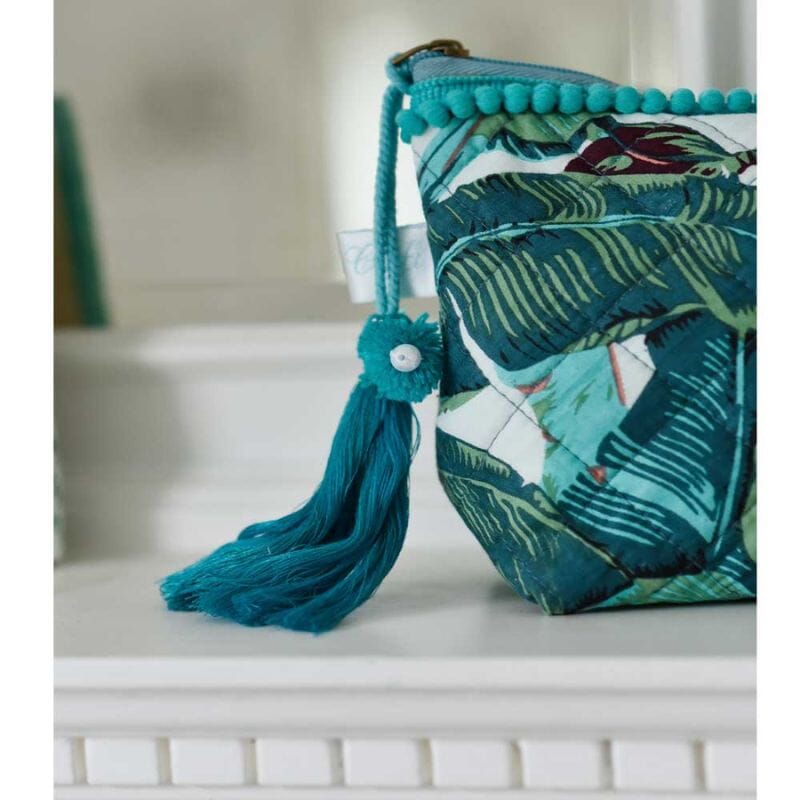 Toilettilaukku - Green Leaf Laukut Powell Craft 