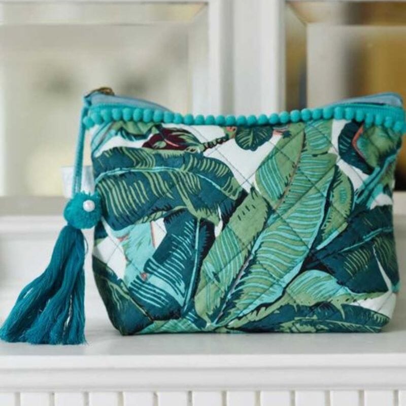 Toilettilaukku - Green Leaf Laukut Powell Craft 