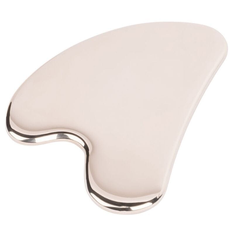 Iberon viilentävä Gua Sha -lasta valkoisella taustalla.