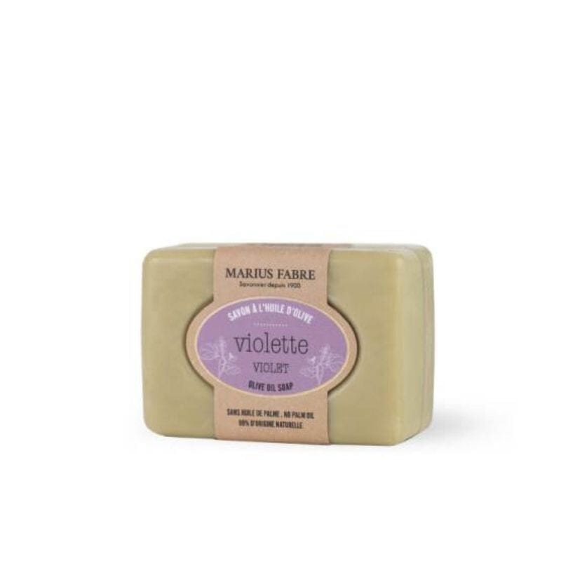 Violette-oliiviöljysaippuapala 100 g Saippuat Marius Fabre 